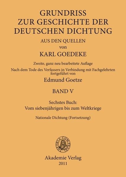 Produktbild: Sechstes Buch: Vom siebenj&auml;hrigen bis zum Weltkriege