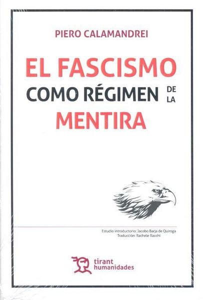 Produktbild: El fascismo como r&eacute;gimen de la mentira