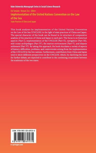 Produktbild: Implementation of the United Nations Convention on the Law of the Sea