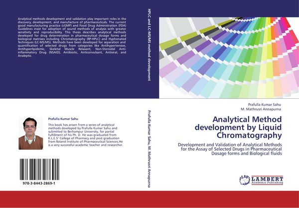 Produktbild: Analytical Method development by Liquid Chromatography