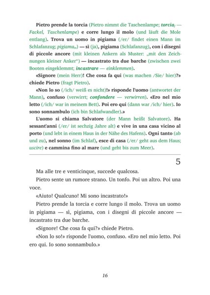 Produktbild: Italienisch lernen mit lustigen Kurzgeschichten (A2) - Il porto di notte (+ Audio-Online)