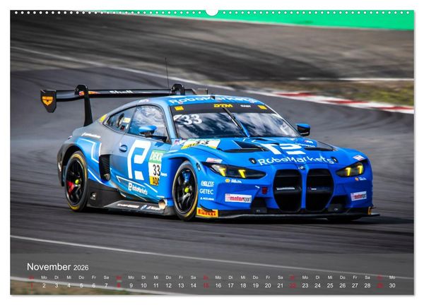 Produktbild: Motorsport aus M&uuml;nchen (hochwertiger Premium Wandkalender 2026 DIN A2 quer), Kunstdruck in Hochglanz