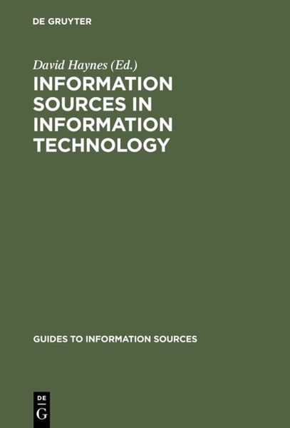 Produktbild: Information Sources in Information Technology