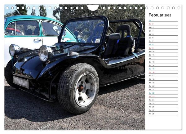 Produktbild: Buggys - die Kultautos der 80er (Wandkalender 2025 DIN A4 quer), CALVENDO Monatskalender