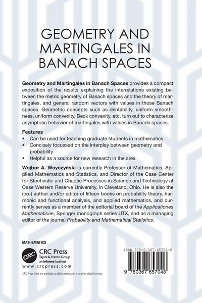 Produktbild: Geometry and Martingales in Banach Spaces