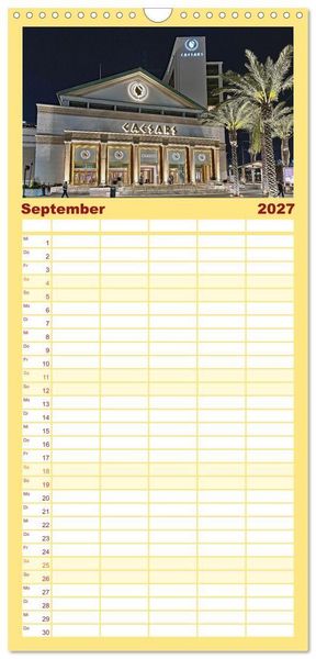 Produktbild: Familienplaner 2027 - So sch&ouml;n ist New Orleans mit 5 Spalten (Wandkalender, 21 x 45 cm) CALVENDO