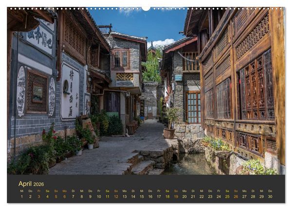 Produktbild: Yunnan - Magische Orte (Wandkalender 2026 DIN A2 quer), CALVENDO Monatskalender