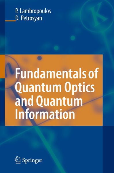 Produktbild: Fundamentals of Quantum Optics and Quantum Information