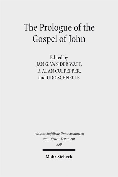 Produktbild: The Prologue of the Gospel of John