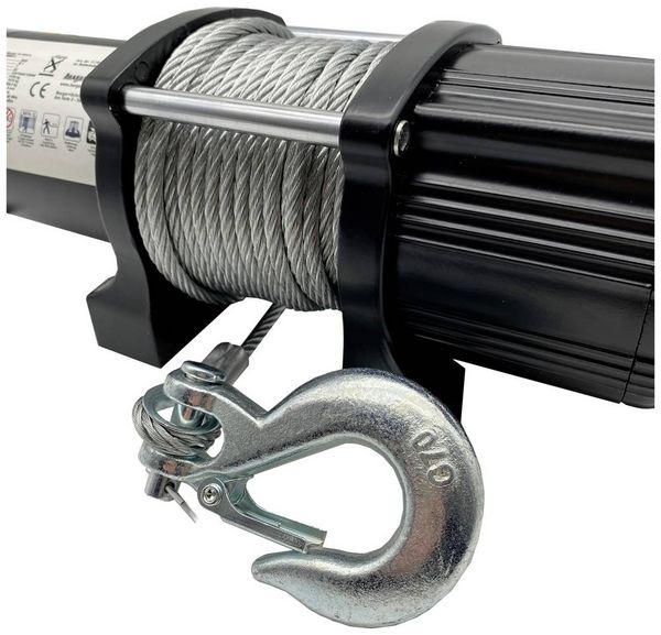 Produktbild: Berger & Schr&ouml;ter Seilwinde 31767 Zugkraft (rollend)=3.15 kg Funk-Fernbedienung, inkl. Rollenfenster