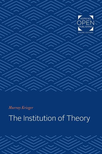Produktbild: Institution of Theory