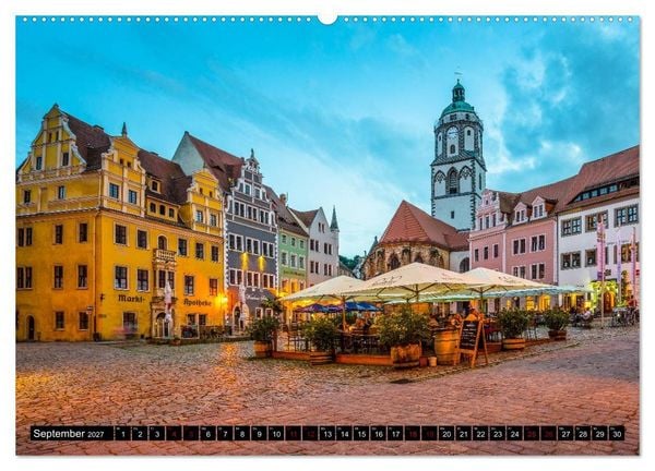 Produktbild: Mei&szlig;en Impressionen (Wandkalender 2027 DIN A2 quer), CALVENDO Monatskalender