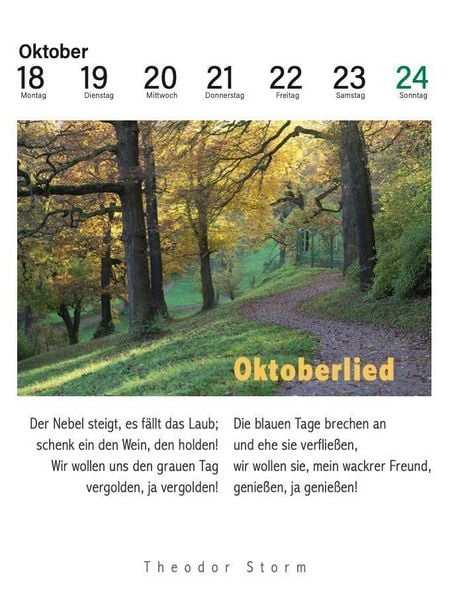 Produktbild: Der literarische Gartenkalender 2027