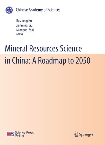 Produktbild: Mineral Resources Science and Technology in China: A Roadmap to 2050
