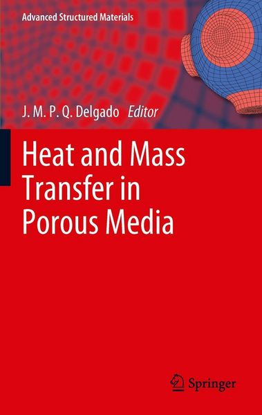 Produktbild: Heat and Mass Transfer in Porous Media
