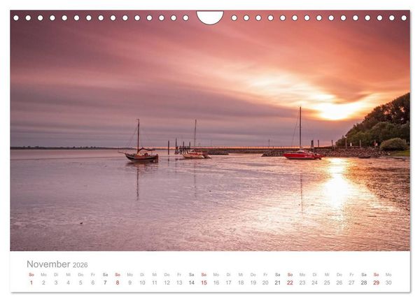 Produktbild: Lichtreise durch Schleswig-Holstein (Wandkalender 2026 DIN A4 quer), CALVENDO Monatskalender