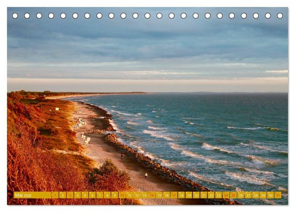 Produktbild: Insel Hiddensee - Stimmungen und Sehns&uuml;chte (Tischkalender 2026 DIN A5 quer), CALVENDO Monatskalender