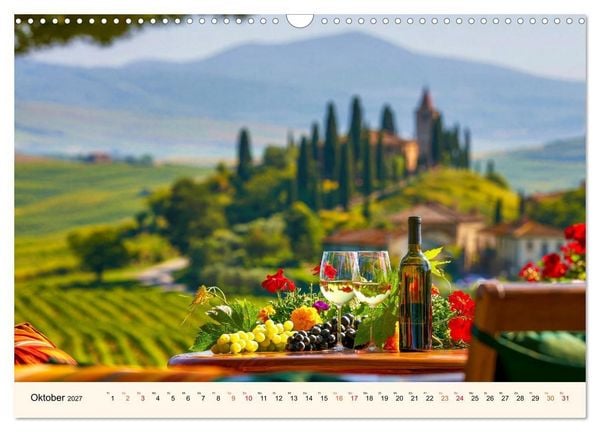 Produktbild: Wein - Tradition &middot; Kellerkunst &middot; Herkunft (Wandkalender 2027 DIN A3 quer), CALVENDO Monatskalender
