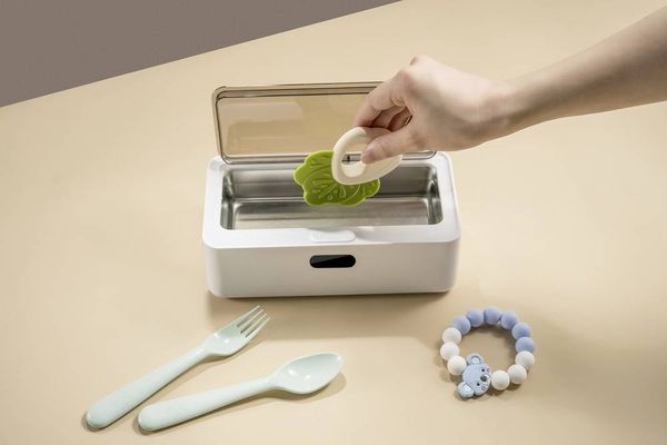 Produktbild: Ultraschallreiniger Haushalt, Schmuck, B&uuml;robedarf 16W 500ml mit Reinigungskorb