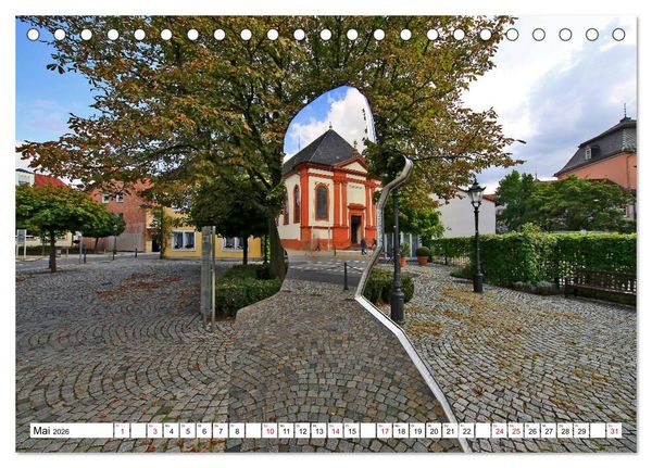 Produktbild: Sommer in Schwetzingen von Karin Vahlberg Ruf und Petrus Bodenstaff (Tischkalender 2026 DIN A5 quer), CALVENDO Monatskalender