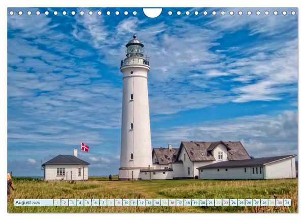 Produktbild: Leuchtt&uuml;rme - maritime Wegweiser (Wandkalender 2026 DIN A4 quer), CALVENDO Monatskalender