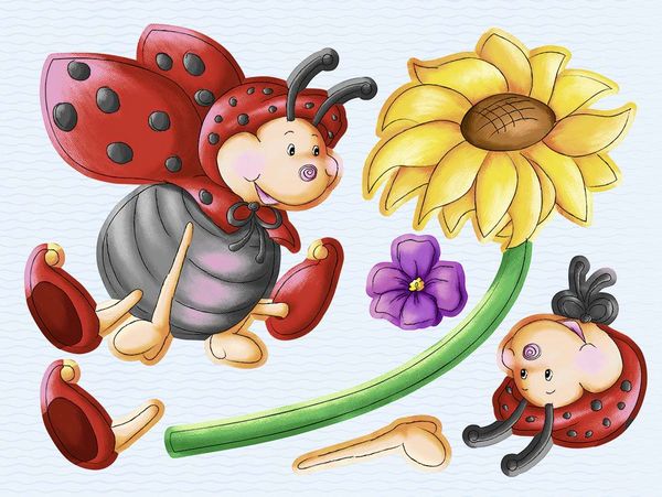 Produktbild: URSUS Wand- und Fensterbild "Sommer"