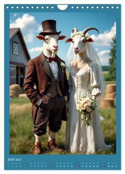 Produktbild: Nicht nur ein Vogel wollte Hochzeit halten (Wandkalender 2027 DIN A4 hoch), CALVENDO Monatskalender