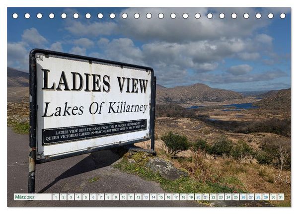 Produktbild: Irland - Unterwegs auf dem Wild Altantic Way (Tischkalender 2027 DIN A5 quer), CALVENDO Monatskalender