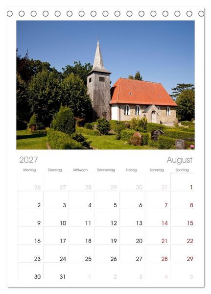 Produktbild: Tischplaner 2027 - Deutschlands sch&ouml;nste Altst&auml;dte - Schleswig-Holstein (A5 Tischkalender zum Aufstellen) CALVENDO