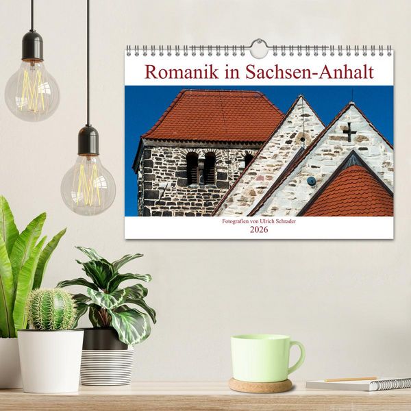 Produktbild: Romanik in Sachsen-Anhalt (Wandkalender 2026 DIN A4 quer), CALVENDO Monatskalender