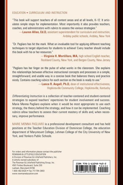 Produktbild: Differentiating Instruction