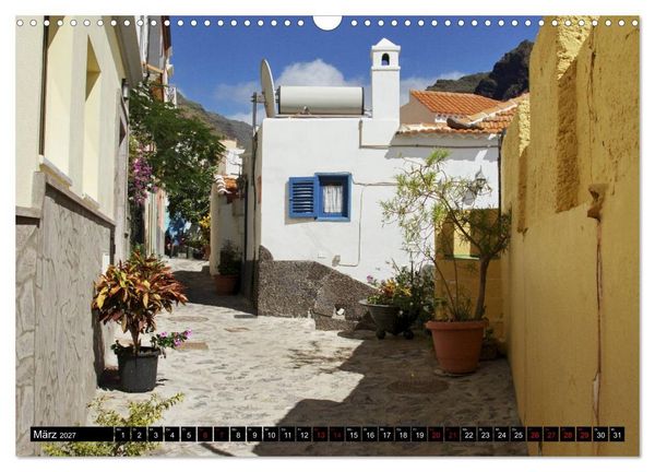 Produktbild: La Gomera - Ansichten und Aussichten (Wandkalender 2027 DIN A3 quer), CALVENDO Monatskalender