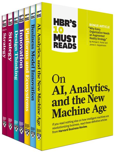 Produktbild: HBR's 10 Must Reads on Technology and Strategy Collection (7 Books)