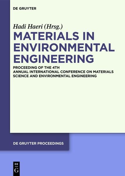 Produktbild: Materials in Environmental Engineering