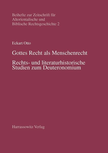 Produktbild: Gottes Recht als Menschenrecht