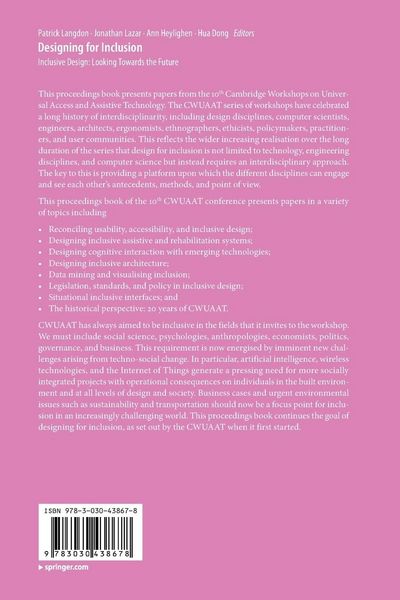 Produktbild: Designing for Inclusion