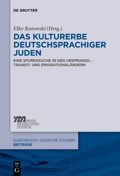 Produktbild: Das Kulturerbe deutschsprachiger Juden