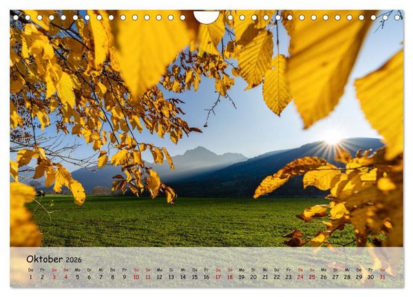 Produktbild: Unser Berchtesgadener Land (Wandkalender 2026 DIN A4 quer), CALVENDO Monatskalender