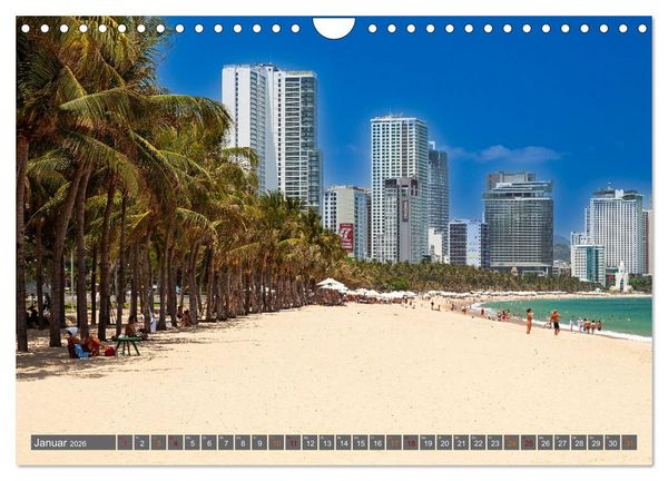 Produktbild: Vietnam, die sch&ouml;nsten Traumstr&auml;nde (Wandkalender 2026 DIN A4 quer), CALVENDO Monatskalender