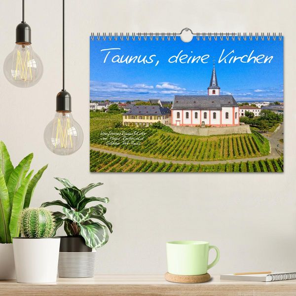 Produktbild: Taunus, deine Kirchen (Wandkalender 2026 DIN A4 quer), CALVENDO Monatskalender