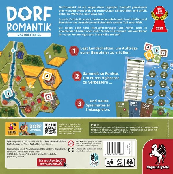Produktbild: Dorfromantik - Das Brettspiel