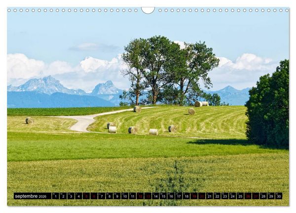 Produktbild: Au fil du temps... Du Jura aux Alpes (Calendrier mural 2026 DIN A3 vertical), CALVENDO calendrier mensuel