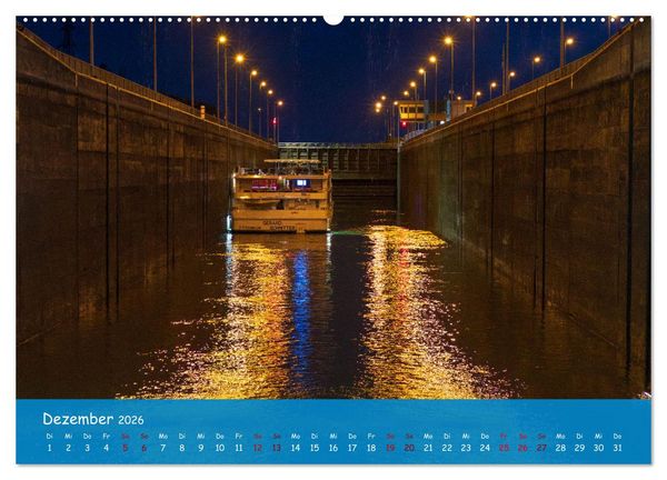 Produktbild: Eine Kreuzfahrt auf dem Rhein (hochwertiger Premium Wandkalender 2026 DIN A2 quer), Kunstdruck in Hochglanz