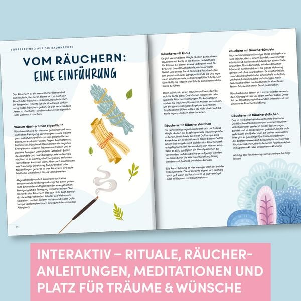 Produktbild: Rauhn&auml;chte. Das Workbook.