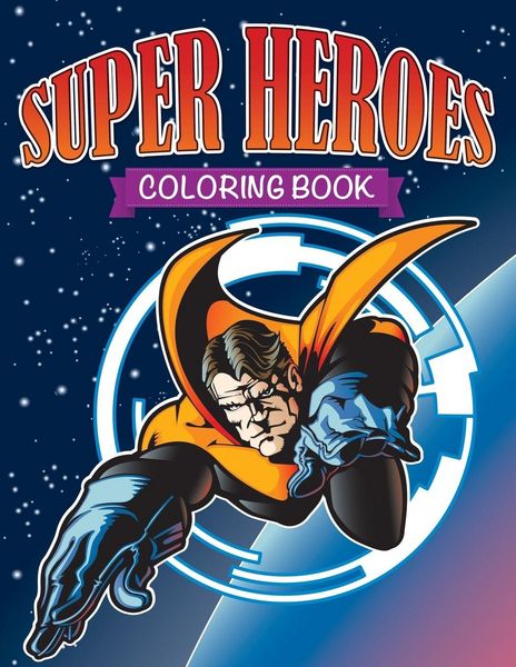 Produktbild: Super Heroes Coloring Book
