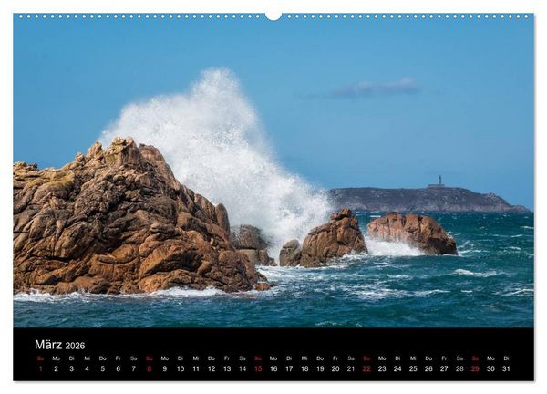 Produktbild: Unterwegs in der Bretagne (Wandkalender 2026 DIN A2 quer), CALVENDO Monatskalender