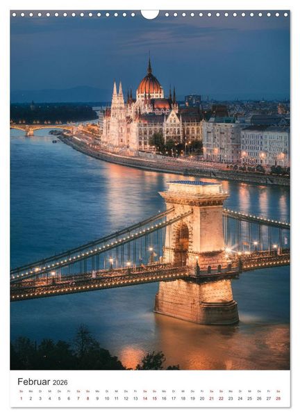 Produktbild: Auf Reisen in Europa (Wandkalender 2026 DIN A3 hoch), CALVENDO Monatskalender