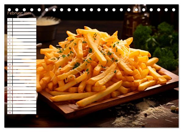 Produktbild: Fastfood &Auml;sthetik (Tischkalender 2026 DIN A5 quer), CALVENDO Monatskalender