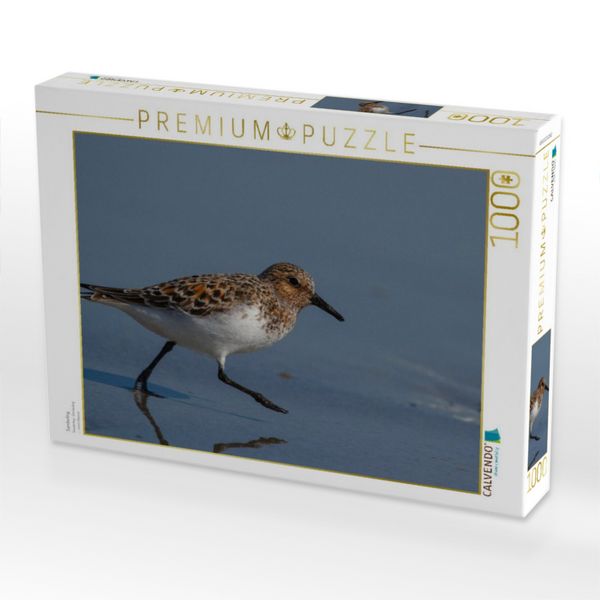 Produktbild: CALVENDO Puzzle Sanderling | 1000 Teile Lege-Gr&ouml;&szlig;e 64x48cm Foto-Puzzle f&uuml;r gl&uuml;ckliche Stunden