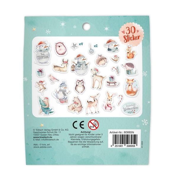 Produktbild: Tr&ouml;tsch Soft-Sticker Winterwald